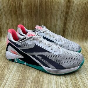 Reebok Nano X1 Men's Size 12‎ White Vector Training Sneakers Shoes FZ5680
